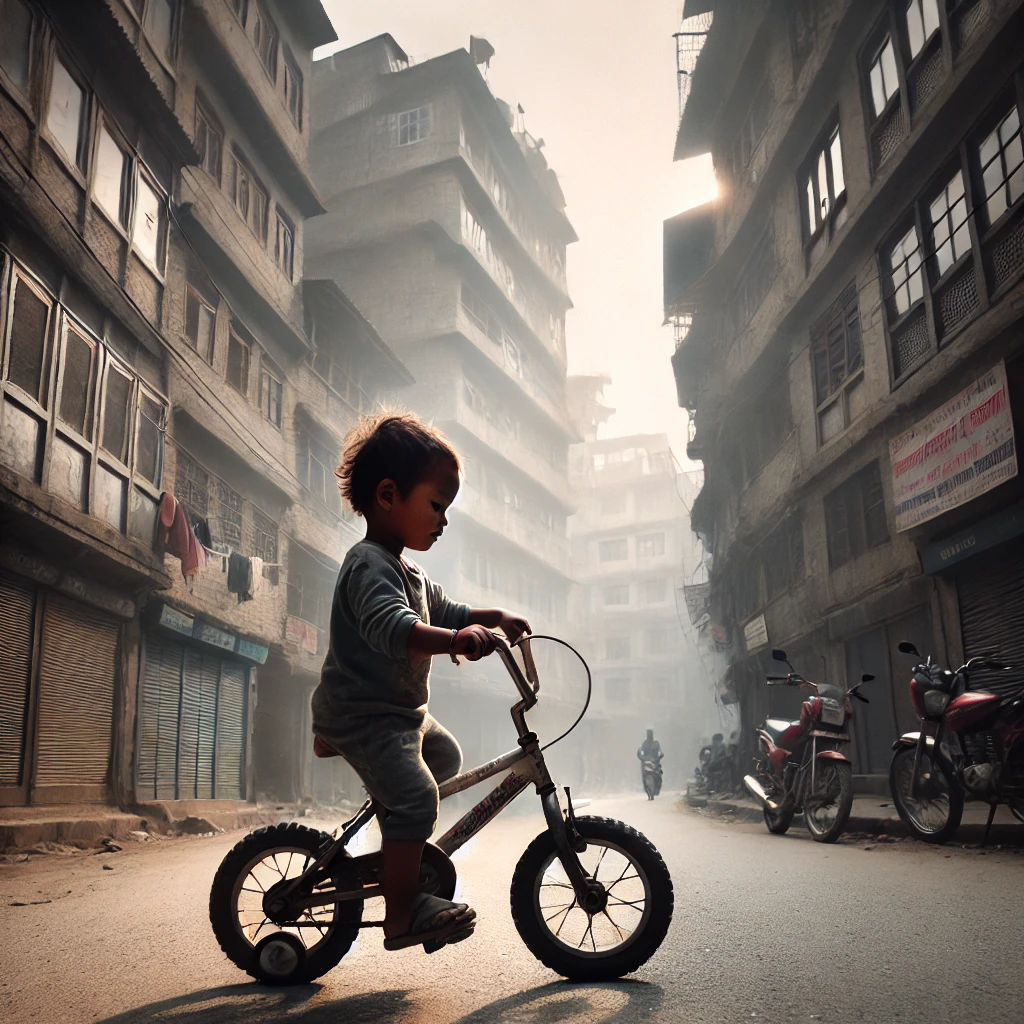 Children in Kathmandu: A Cry for Space and Freedom