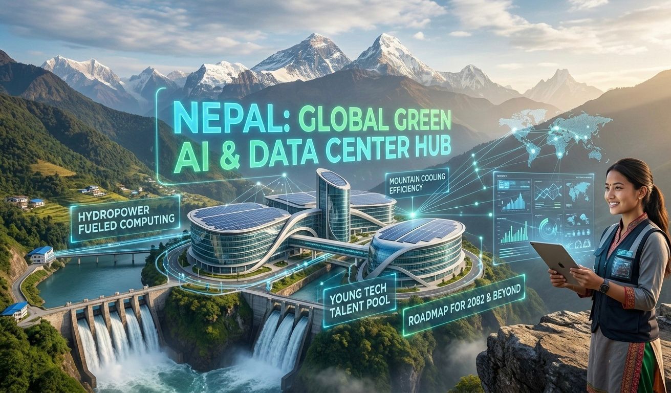 AI, Hydropower and Geopolitics: Can Nepal Become South Asia’s Green Data Center Hub? | Mukesh Pandey