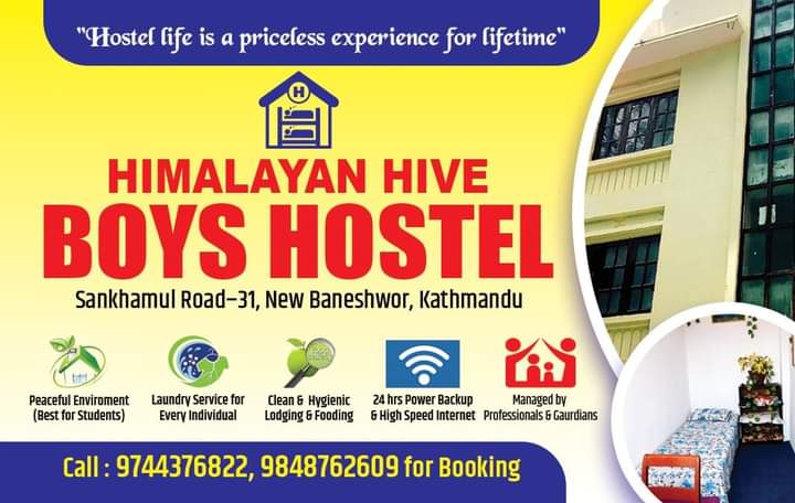 Best Boys Hostel in Kathmandu | Himalayan Hive Boys Hostel, New Baneshwor